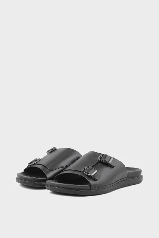 Men Casual Slipper MO3003-Black