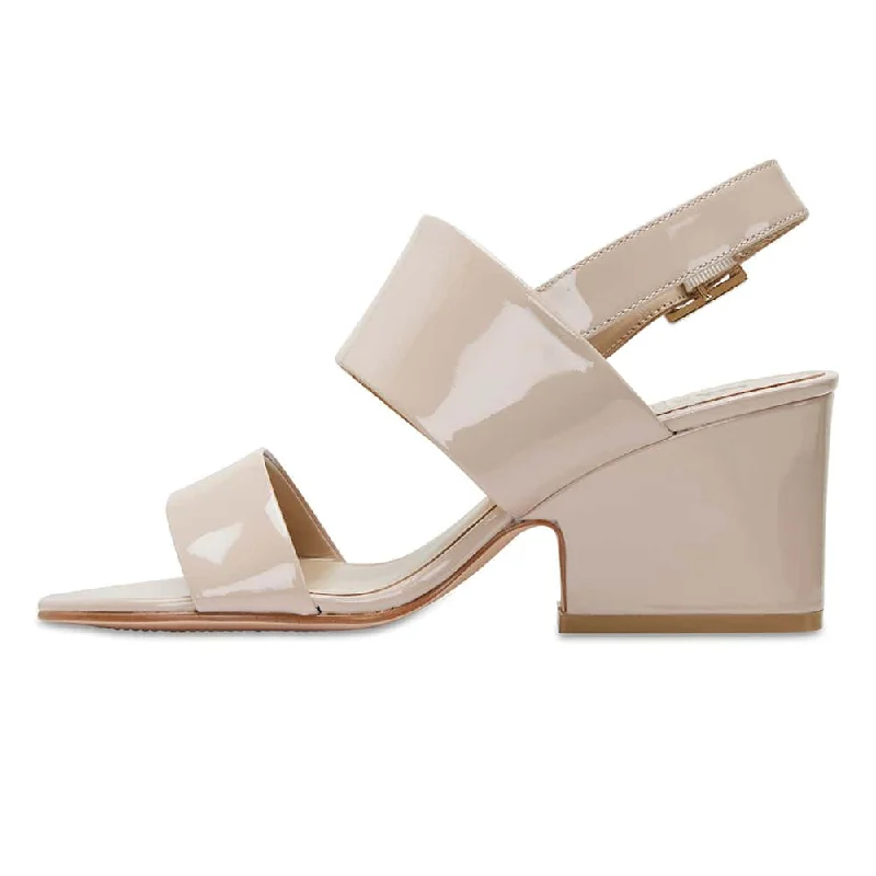 Montego Heel in Nude Patent