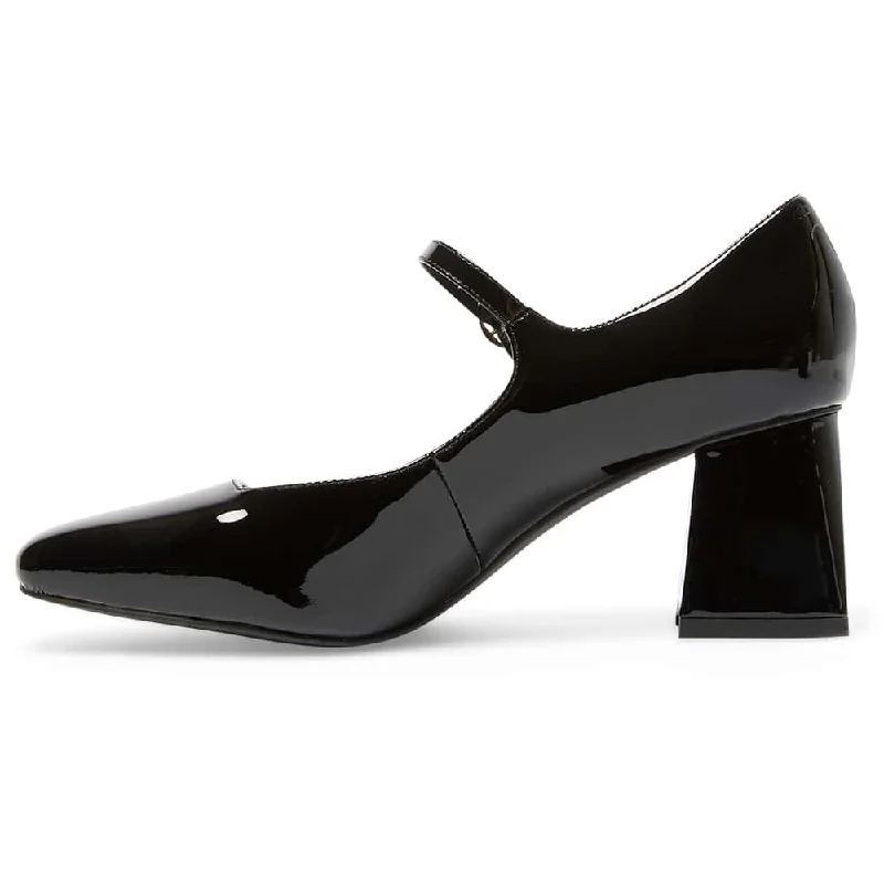 Nancy Heel in Black Patent