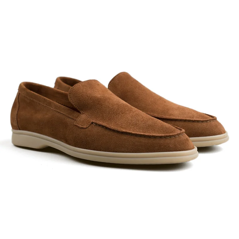 Palma Flex - Cognac Suede