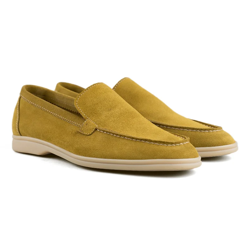 Palma Flex - Mustard Yellow Suede