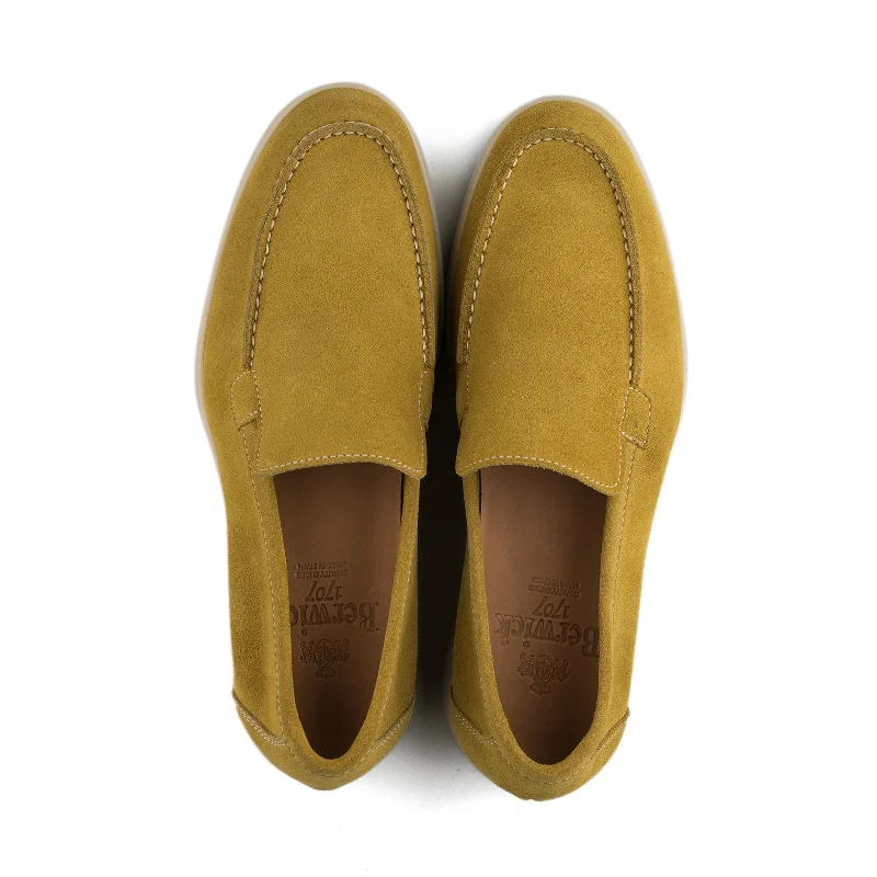 Palma Flex - Mustard Yellow Suede