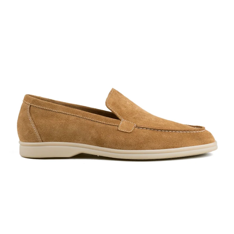 Palma Flex - Tan Brown Suede