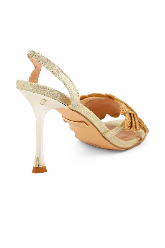 Party Wear Sandal I23461-Golden