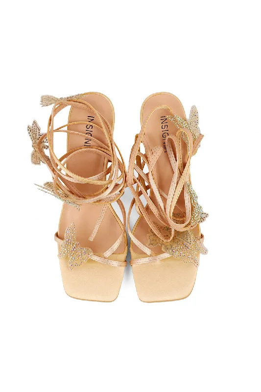 Party Wear Sandal I23680-Golden