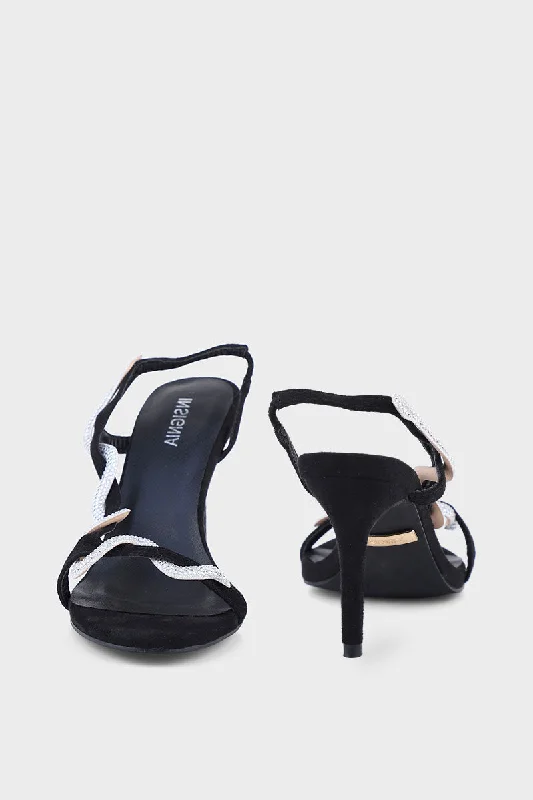 Party Wear Sandal I23700-Black