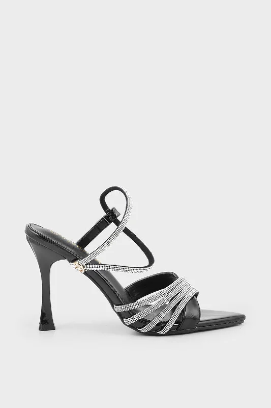 Party Wear Sandal I23719-Black