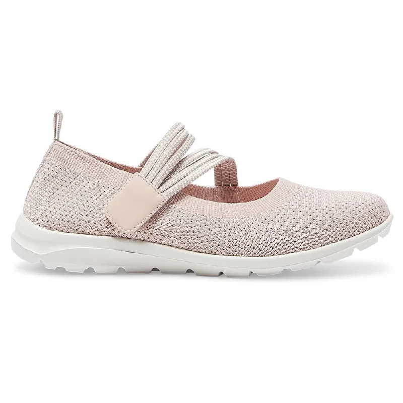 Patsy Flat in Blush Stretch