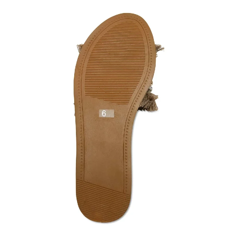 Raffi Slide in Khaki