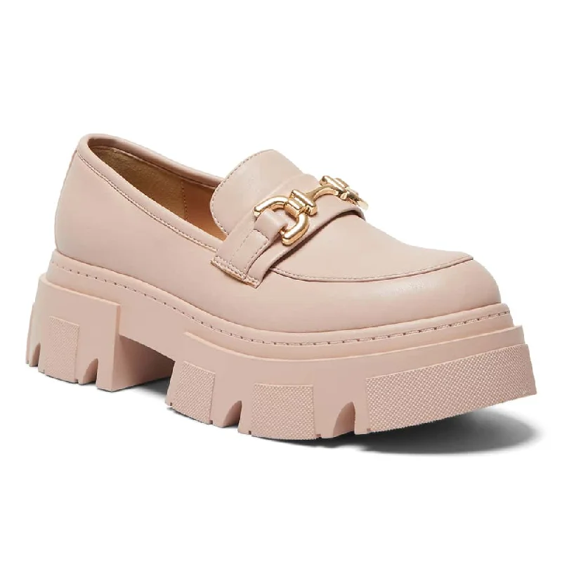 Rampage Loafer in Blush Smooth