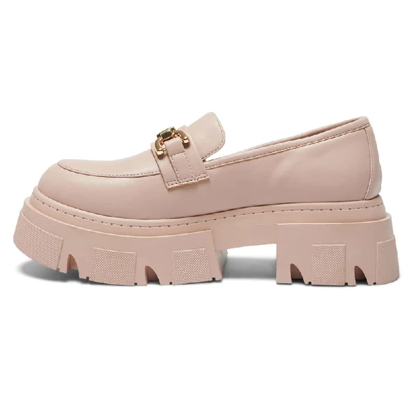 Rampage Loafer in Blush Smooth