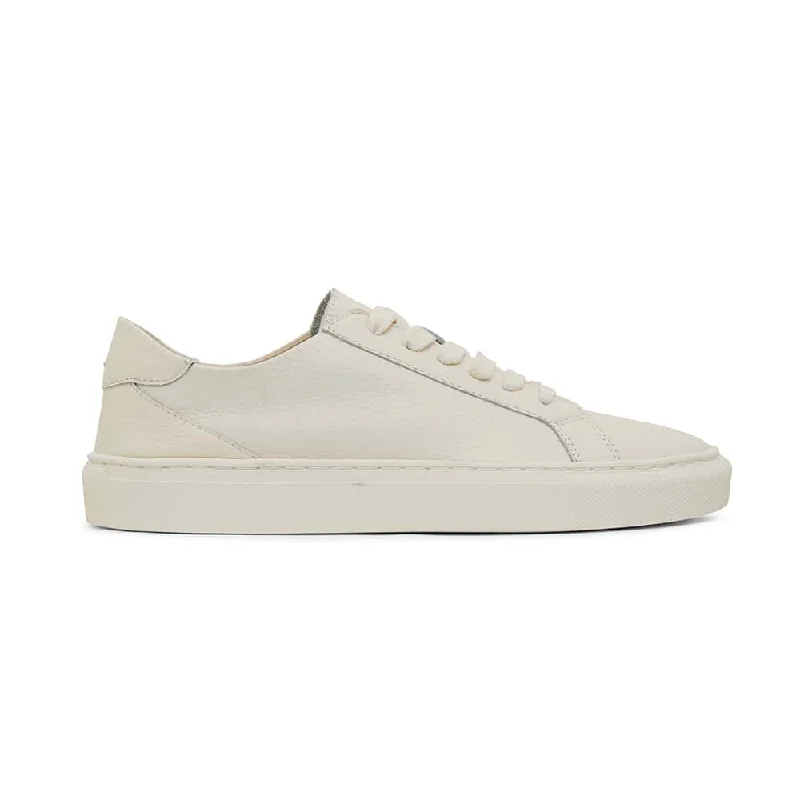 Reese Sneaker in Cream  Leather