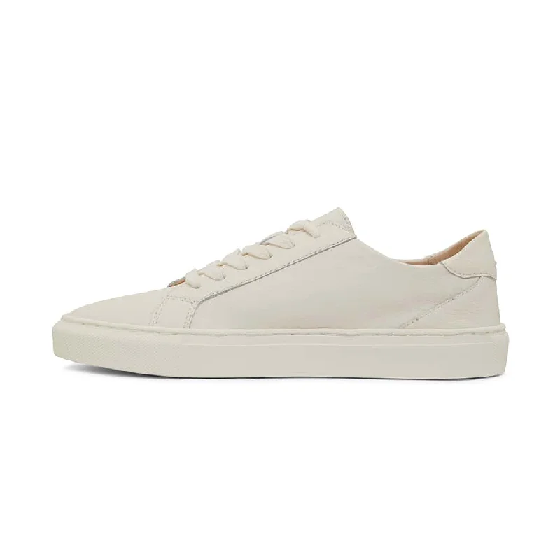 Reese Sneaker in Cream  Leather