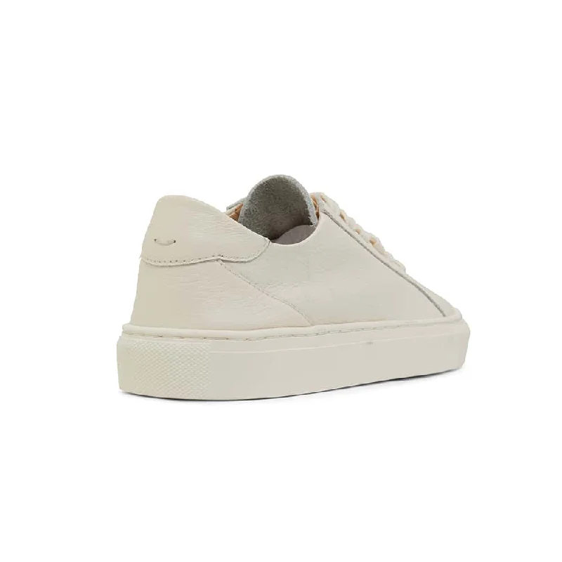 Reese Sneaker in Cream  Leather