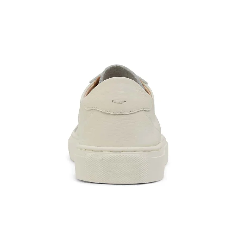 Reese Sneaker in Cream  Leather