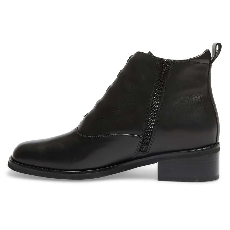 Royale Boot in Black Leather