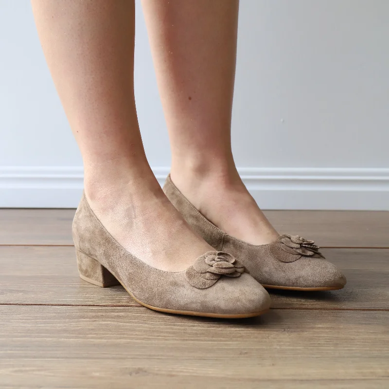 RUPERT Taupe Suede