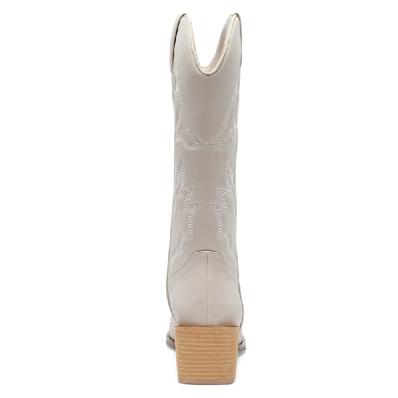 Ryder Boot in Nude Micro Smooth