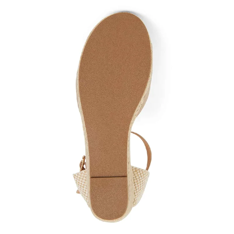 Scout Espadrille in Natural Fabric