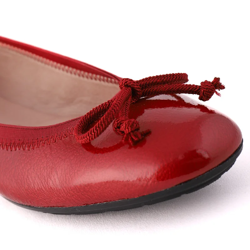 SHAWN Red Patent