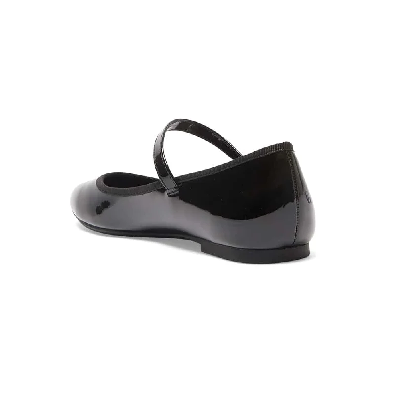 Sweet Flat in Black Patent