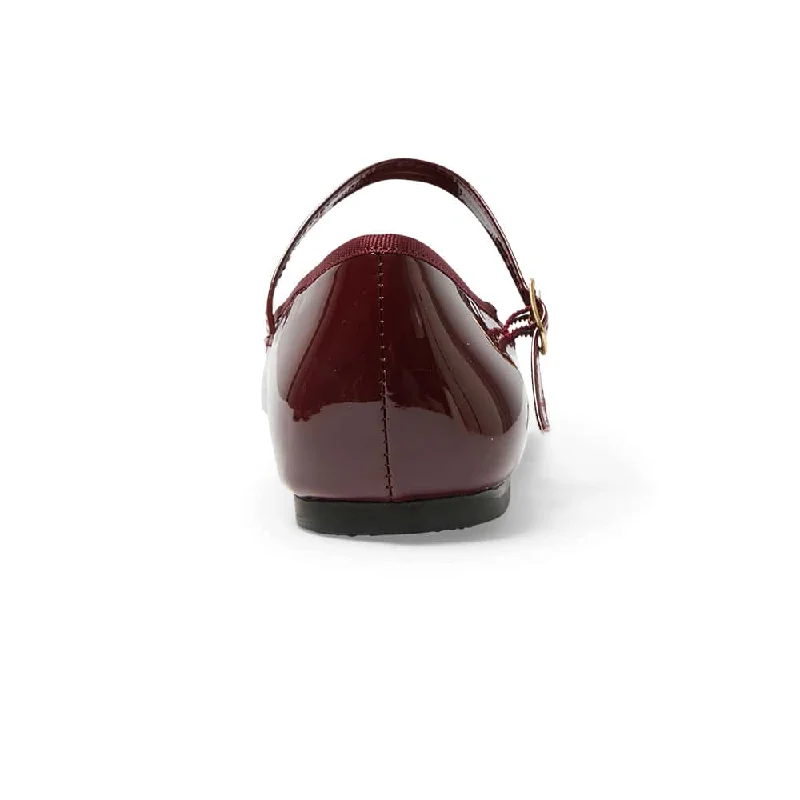 Sweet Flat in Cherry Patent