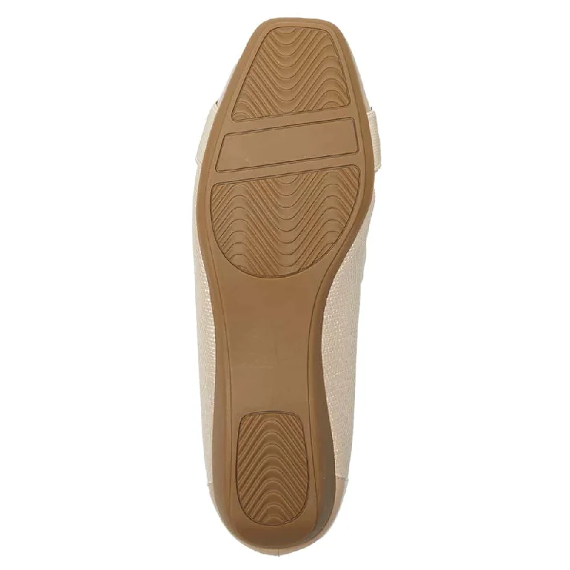 Tamsin Flat in Nude Patent