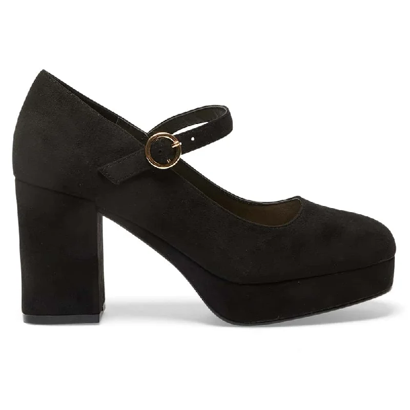 Tate Heel in Black