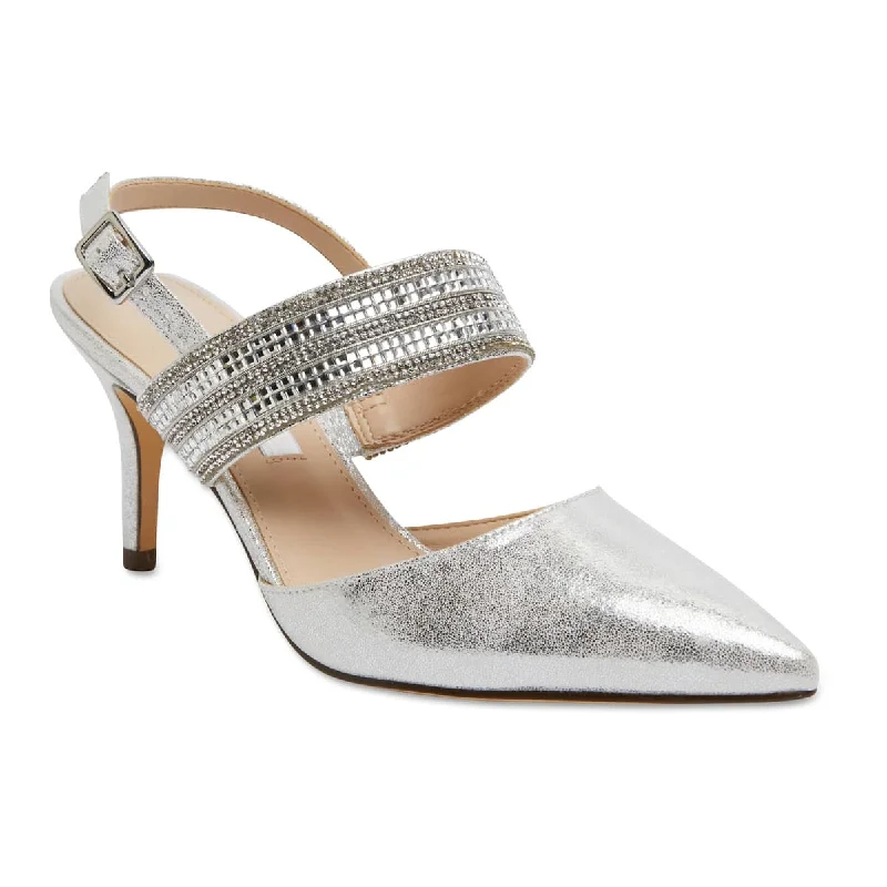 Treena Heel in Silver