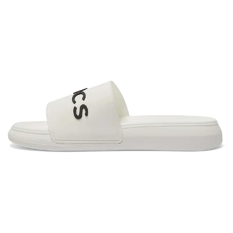 Tropic Slide in White