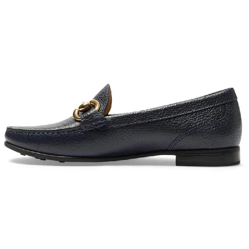 Tuscany Loafer in Navy Leather