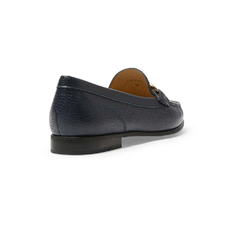 Tuscany Loafer in Navy Leather