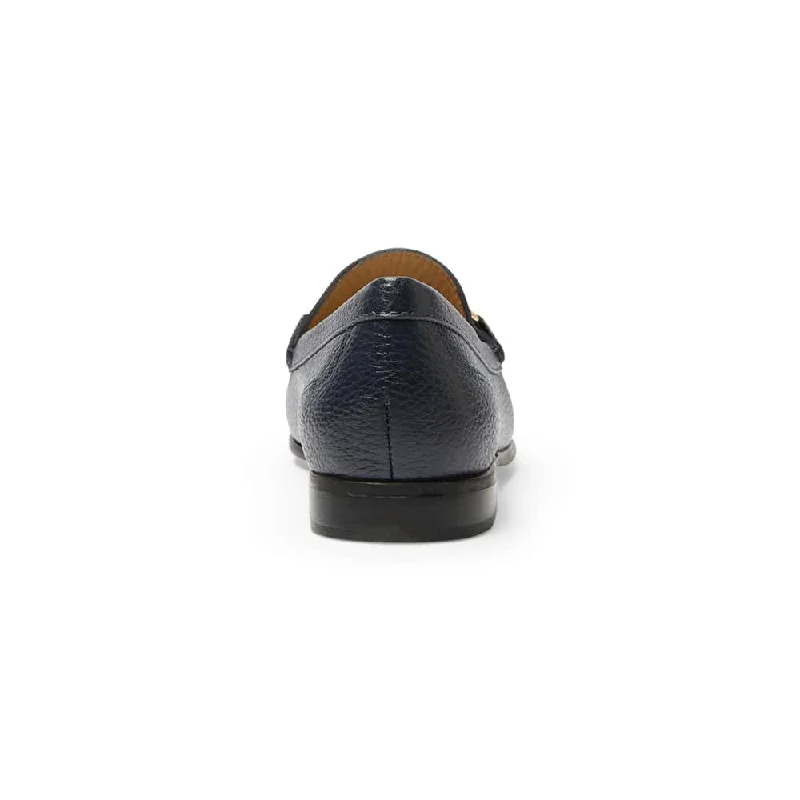 Tuscany Loafer in Navy Leather