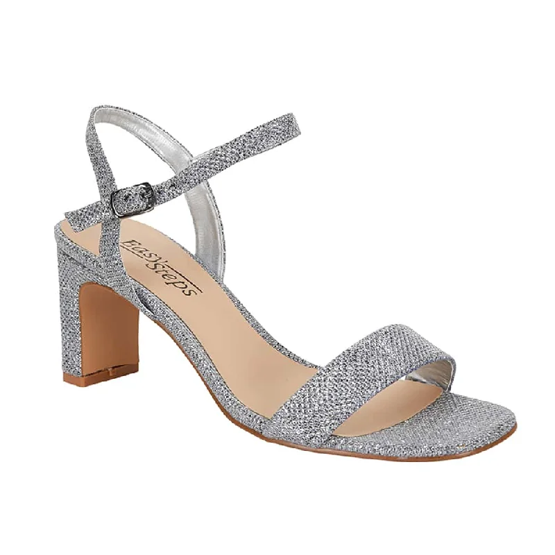 Unison Heel in Pewter Fabric