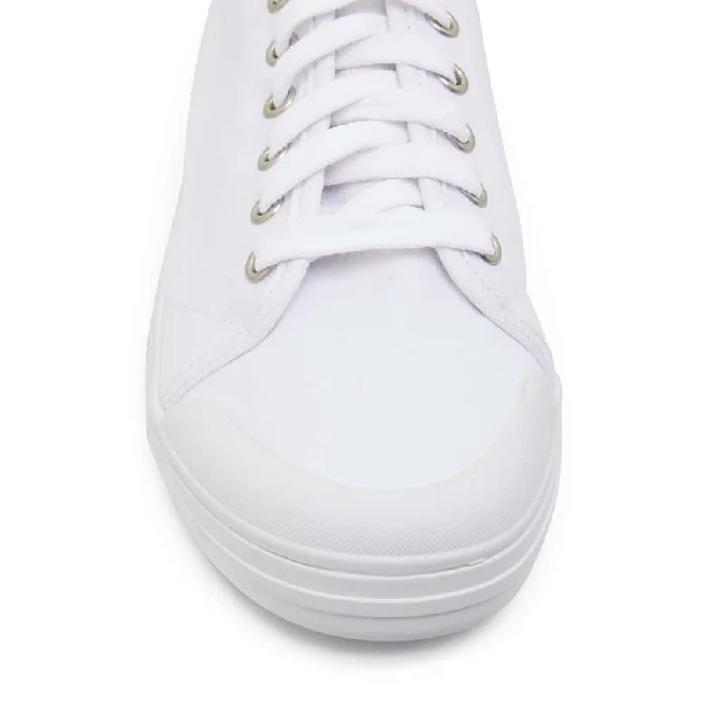 Ventura Sneaker in White Canvas