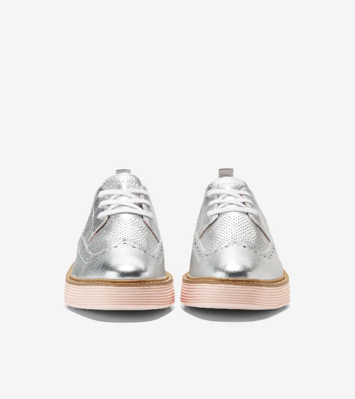 Women's ØriginalGrand Platform Wingtip Oxford