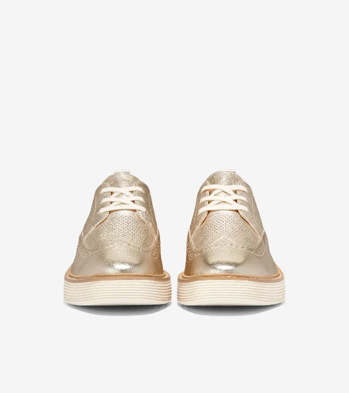 Women's ØriginalGrand Platform Wingtip Oxford