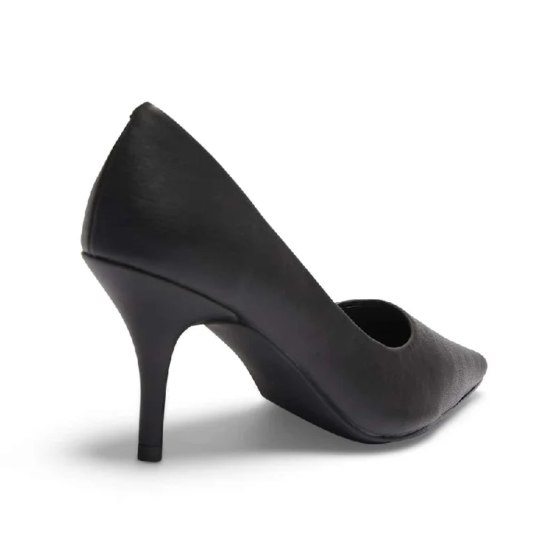 Wendy Heel in Black Smooth