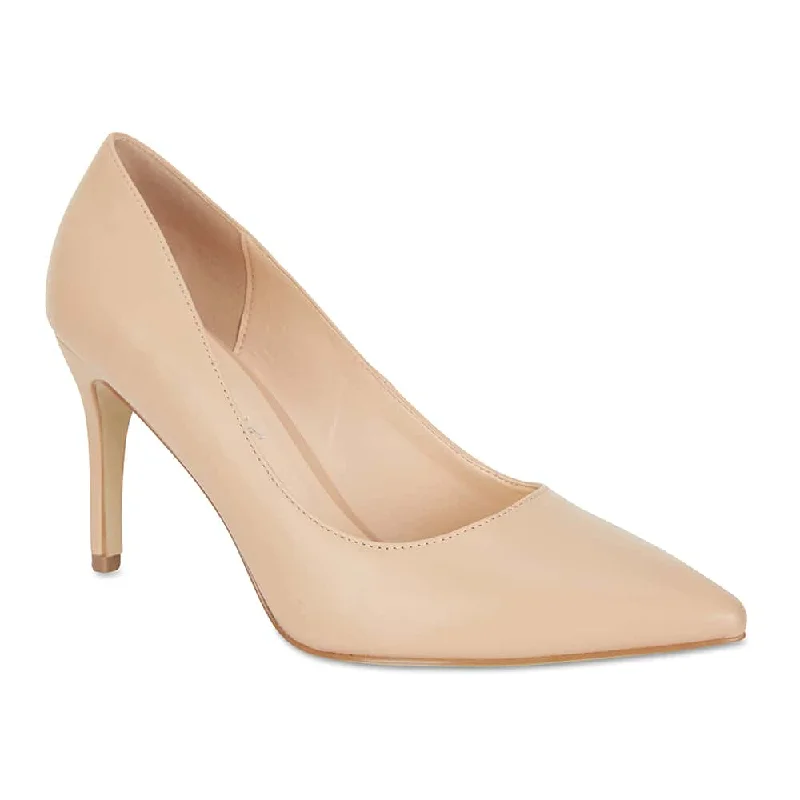 Wild Heel in Nude Smooth